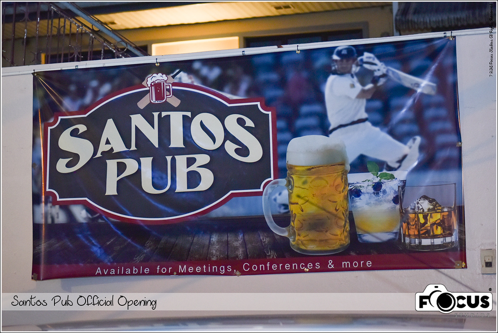 Santos Pub Official Opening