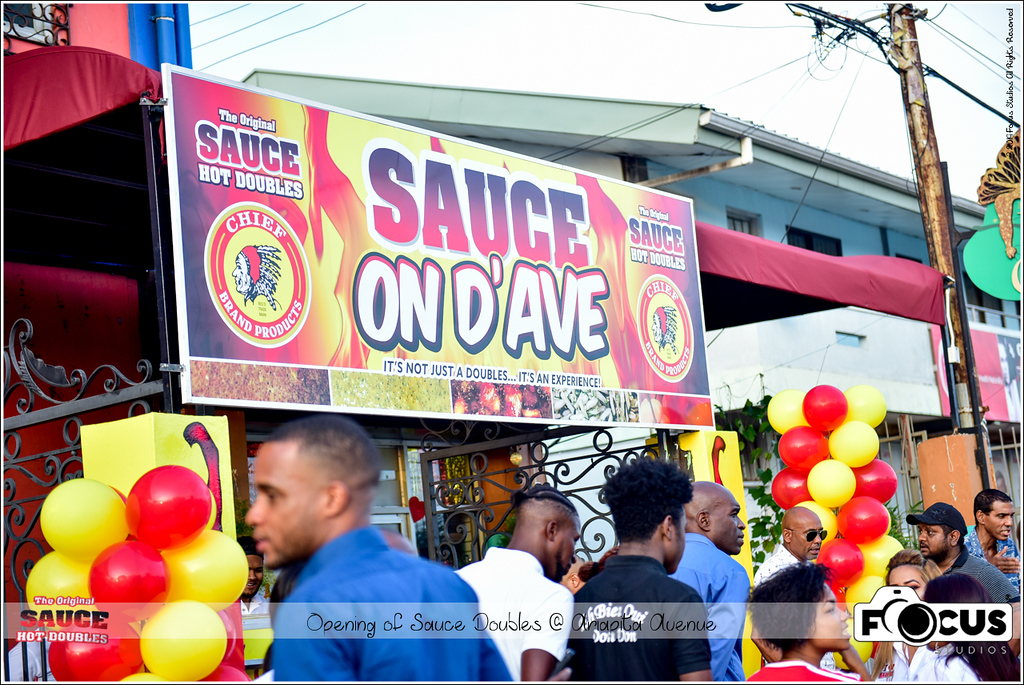 Opening Of Sauce Doubles @Ariapita Ave.