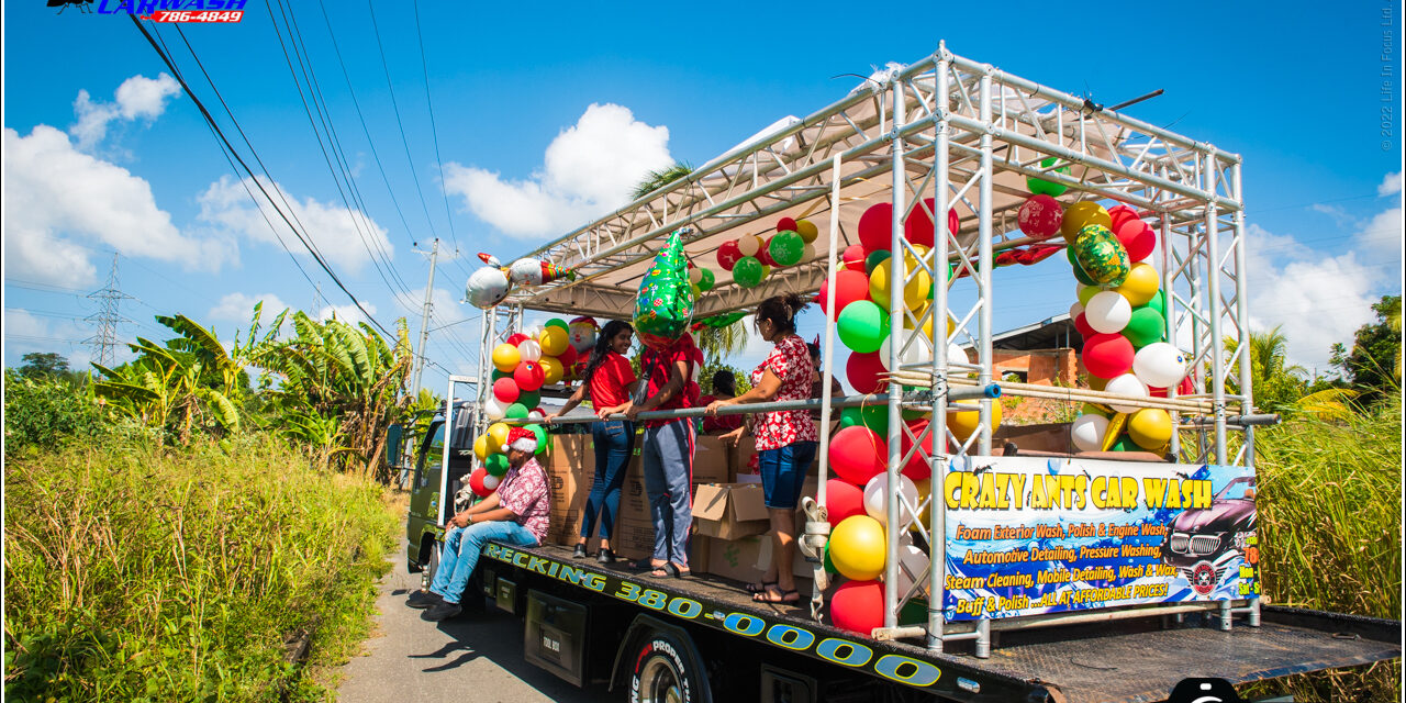 Crazy Ants Carwash Christmas 2022